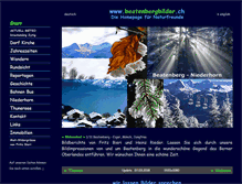 Tablet Screenshot of beatenbergbilder.ch